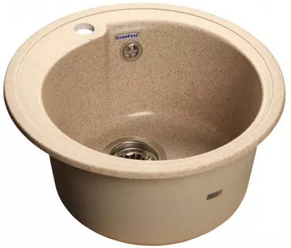 Кухонная мойка песочный GranFest Rondo GF-R450