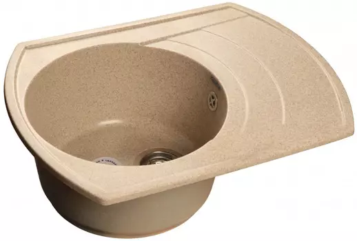 Кухонная мойка песочный GranFest Rondo GF-R650L