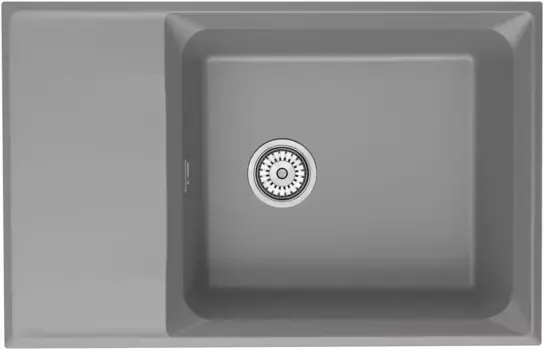 Кухонная мойка Point Этна PN3012AL 78x50 см,серый