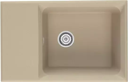 Кухонная мойка Point Этна PN3012BG 78x50 см, светло-бежевый
