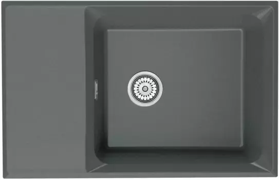 Кухонная мойка Point Этна PN3012GR 78x50 см, графит