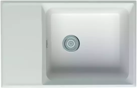 Кухонная мойка Point Этна PN3012W 78x50 см, белый