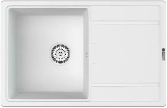 Кухонная мойка Point Лаура белый PN3005W