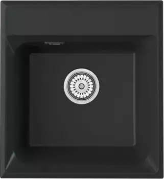 Кухонная мойка Point Мисти PN3011B 46x50 см, черный