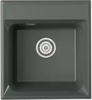 Кухонная мойка Point Мисти PN3011GR 46x50 см, графит