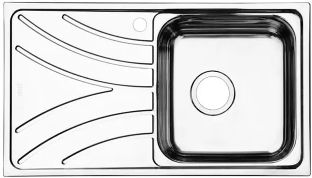 Кухонная мойка полированная сталь IDDIS Arro ARR78PRi77