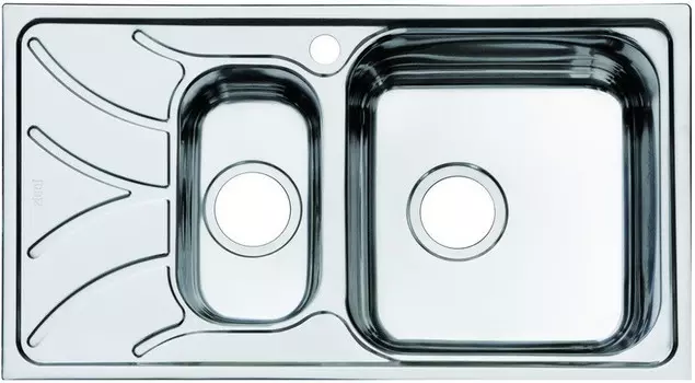 Кухонная мойка полированная сталь IDDIS Arro ARR78PZI77