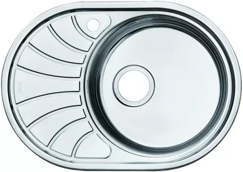 Кухонная мойка полированная сталь IDDIS Suno SUN65PRI77