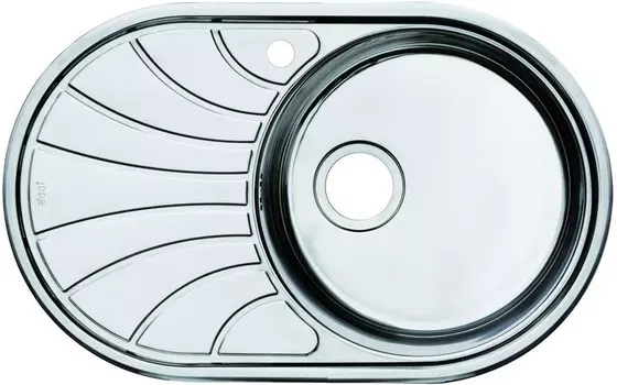 Кухонная мойка полированная сталь IDDIS Suno SUN77PRI77