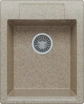 Кухонная мойка Polygran Argo-420 песочный 627352