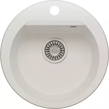 Кухонная мойка Polygran Atol-460 белый хлопок 678910