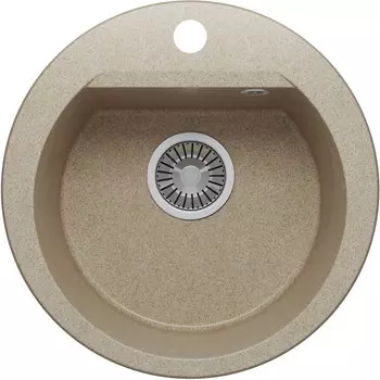 Кухонная мойка Polygran Atol-460 песочный 678927