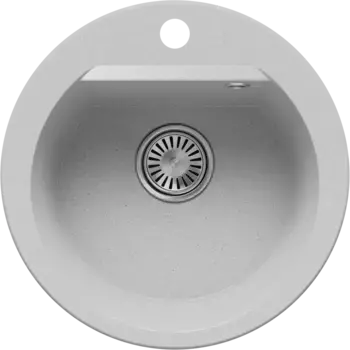 Кухонная мойка Polygran Atol-460 светло-серый 854765