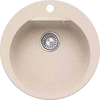 Кухонная мойка Polygran Atol-520 кремовый 854796