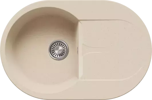 Кухонная мойка Polygran Atol-760 опал 855540