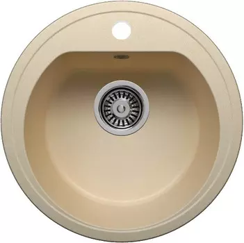 Кухонная мойка Polygran бежевый F-05 №27