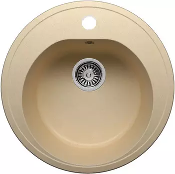 Кухонная мойка Polygran бежевый F-08 №27