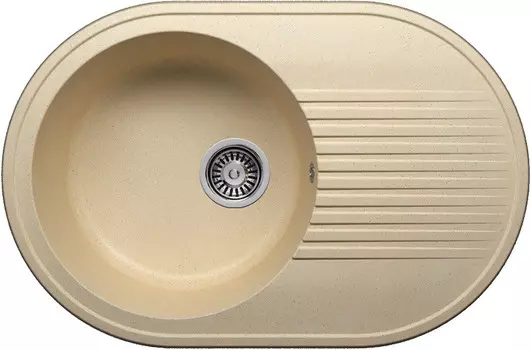 Кухонная мойка Polygran бежевый F-16 №27