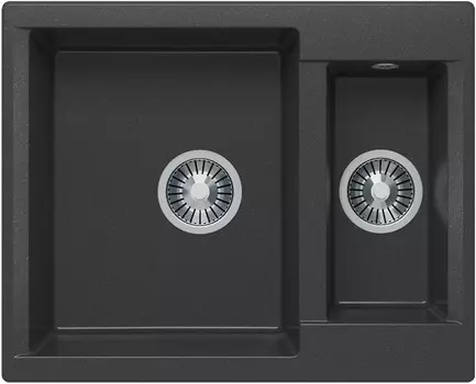 Кухонная мойка Polygran Brig-620 черный 407923