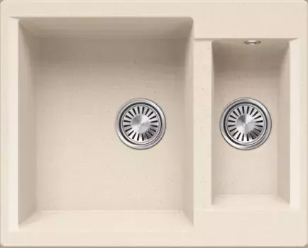 Кухонная мойка Polygran Brig-620 кремовый 854888