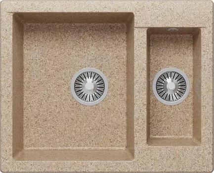 Кухонная мойка Polygran Brig-620 песочный 407954