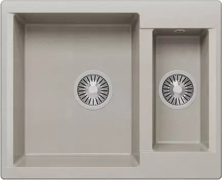 Кухонная мойка Polygran Brig-620 серый 407916