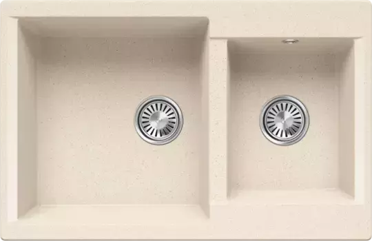 Кухонная мойка Polygran Brig-772 кремовый 854949