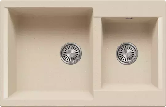 Кухонная мойка Polygran Brig-772 опал 621534