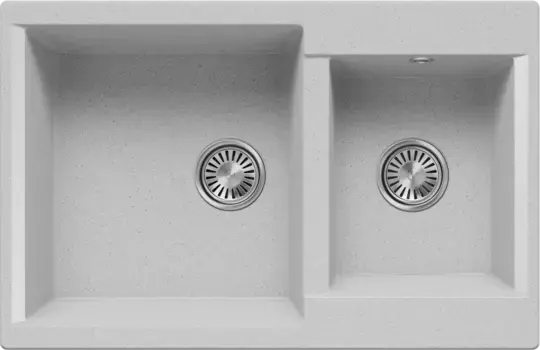 Кухонная мойка Polygran Brig-772 светло-серый 854956