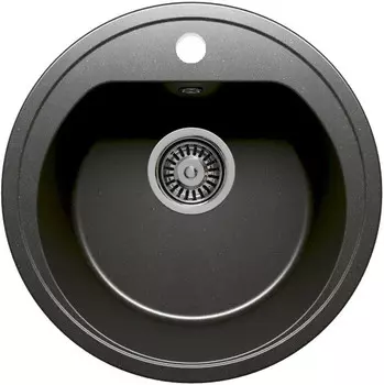 Кухонная мойка Polygran черный F-05 №16