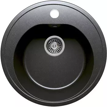 Кухонная мойка Polygran черный F-08 №16