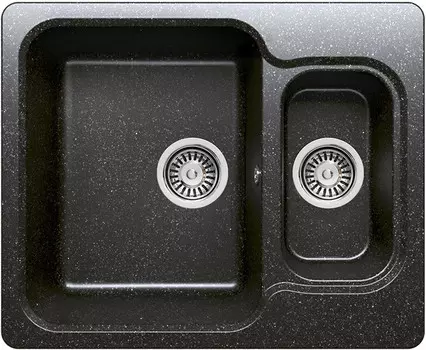 Кухонная мойка Polygran черный F-09 №16