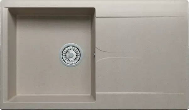 Кухонная мойка Polygran Gals-860 серый 407992