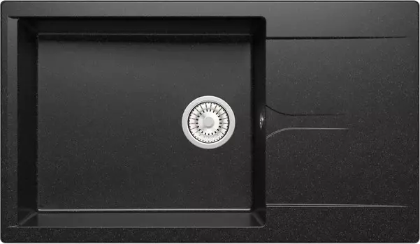 Кухонная мойка Polygran Gals-862 черный 444591