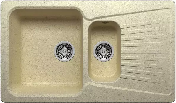 Кухонная мойка Polygran опал F-18 №328