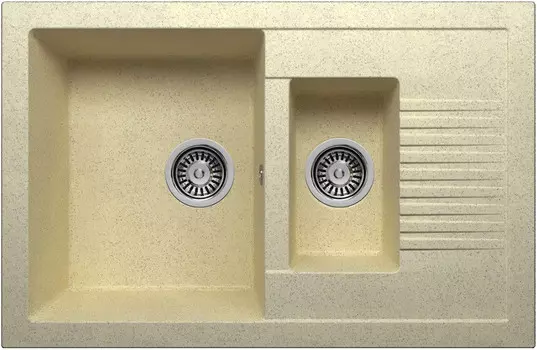 Кухонная мойка Polygran опал F-21 №328