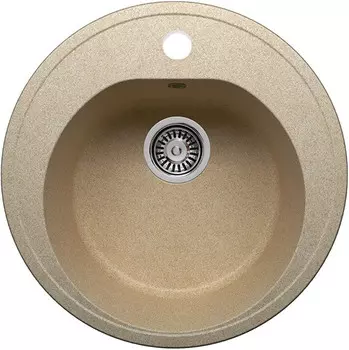 Кухонная мойка Polygran песочный F-08 №302