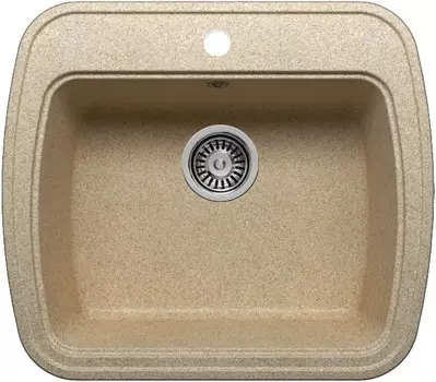 Кухонная мойка Polygran песочный F-11 №302