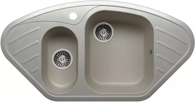 Кухонная мойка Polygran серый F-14 №14