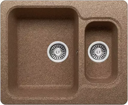 Кухонная мойка Polygran терракот F-09 №307
