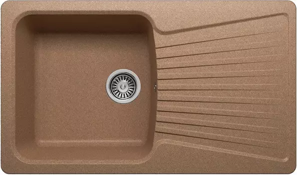 Кухонная мойка Polygran терракот F-12 №307