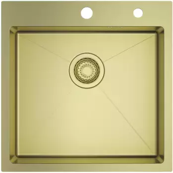 Кухонная мойка Raglo R700.5050.03 50x50 см, золотой матовый