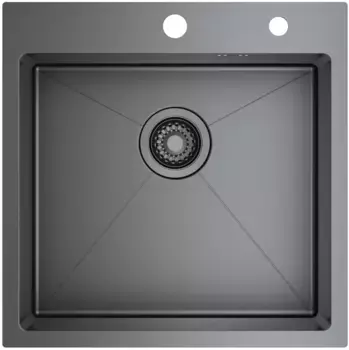 Кухонная мойка Raglo R700.5050.09 50x50 см, графит матовый