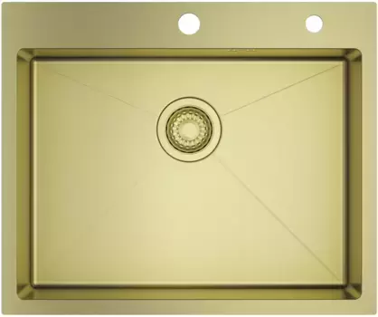 Кухонная мойка Raglo R701.6050.03 60x50 см, золотой матовый