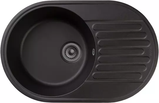 Кухонная мойка Raiber Тумберг RQ55 антрацит