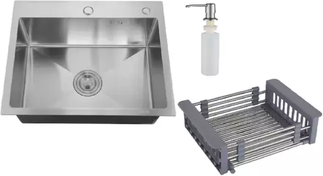 Кухонная мойка РМС нержавеющая сталь MR-6050