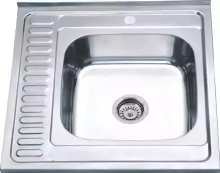 Кухонная мойка РМС полированная сталь MG6-6060R