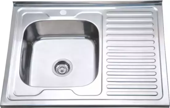 Кухонная мойка РМС полированная сталь MG6-8060L