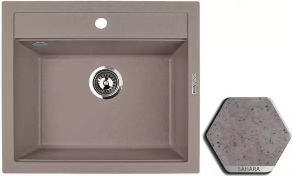 Кухонная мойка SAHARA Lava Q2.SAH