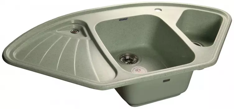 Кухонная мойка салатовый GranFest Corner GF-C1040E